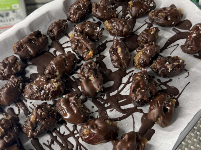 Earthy Jane’s Maple Walnut Butter Stuffed Dates