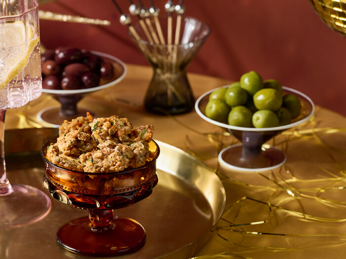 Parmesan Herbed Walnuts