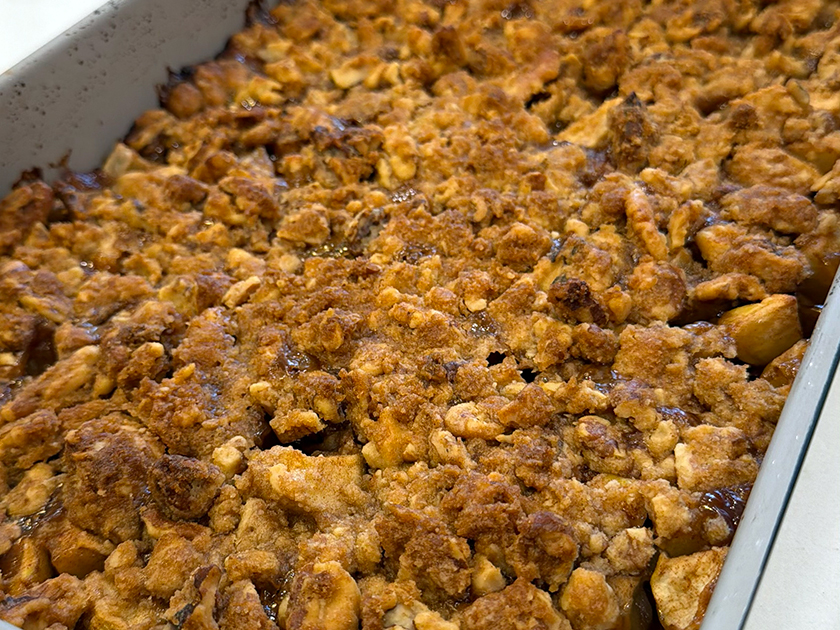 Addison Bounds Apple Crumble