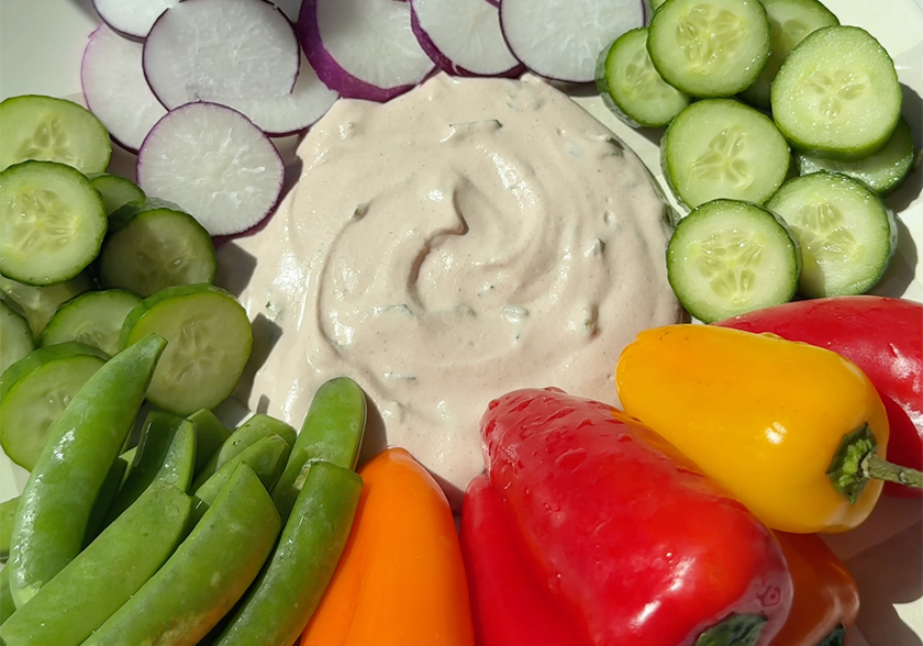 Chilled Walnut & White Bean Dip