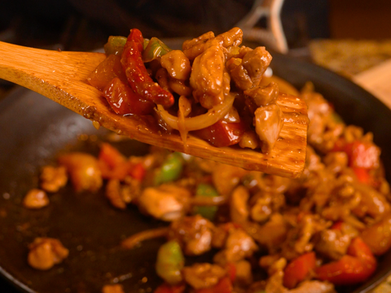 Kung Pao Walnut Chicken - Feel Good with California Walnuts